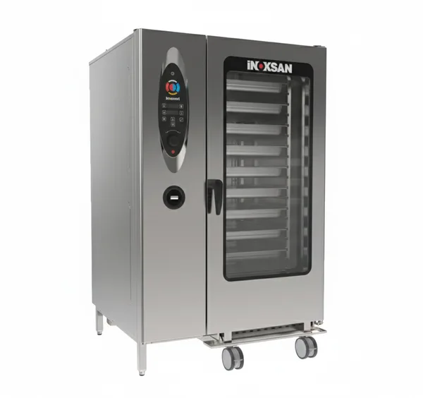 İnoksan  40 Tepsi Kapasiteli Elektrikli Kombi Fırını GN 1/1 FBE 040