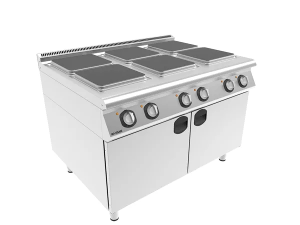 İnoksan 6 Pleytli Elektrikli Ocak , Alt Dolaplı 120x90x85 cm 9KE30