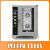 İnoxclass 7 Tepsili Konveksiyonlu Fırın Gazlı 7 x GN 1/1 Silvia S07EG - 1