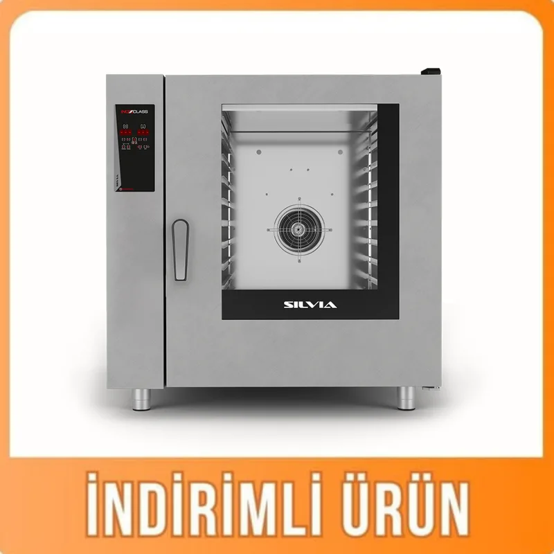 İnoxclass Konveksiyonlu Fırın Gazlı 20 x GN 1/1 Silvia S20EG