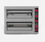 İnoxclass Çift Katlı Pizza Fırını Elektrikli 30 cm x 8 Pizza Kapasiteli Margarita M502E - 1