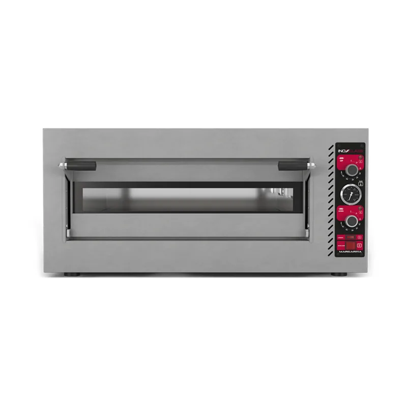İnoxclass Pizza Fırını Elektrikli 33 cm x 4 Pizza  Kapasiteli Margarita C501E