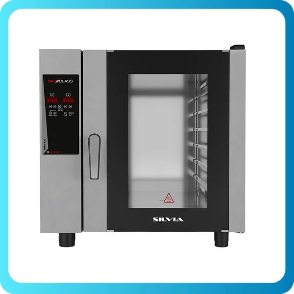 İnoxclass 7 Tepsili Konveksiyonlu Fırın Elektrikli 7 x GN 1/1 Silvia S07E