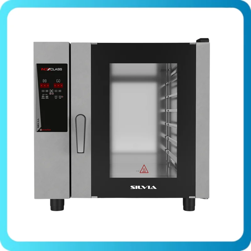 İnoxclass 7 Tepsili Konveksiyonlu Fırın Elektrikli 7 x GN 1/1 Silvia S07E