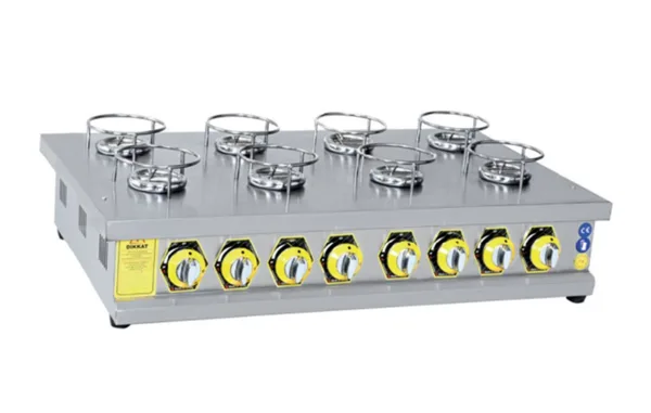 İnoxmaster 10 Lu Künefe Ocağı Gazlı ve Lpg Li 110x50x18 Cm İMR-KNFOG-10