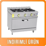 İnoxmaster 2 Li Kuzine Gazlı ve Lpg Li 100x60x85 Cm İMR-KOG-1060 - 1