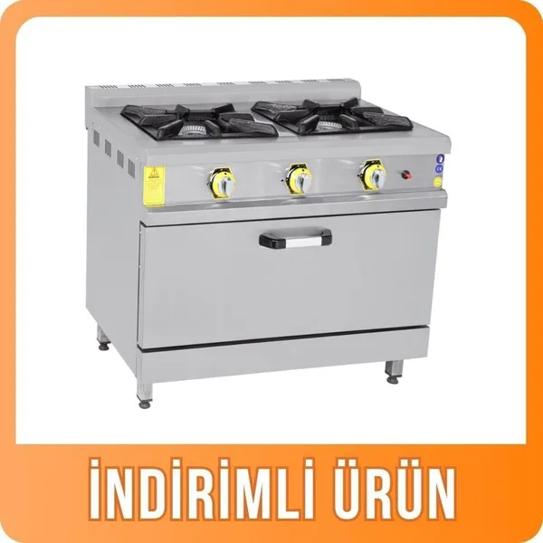 İnoxmaster 2 Li Kuzine Gazlı ve Lpg Li 100x60x85 Cm İMR-KOG-1060