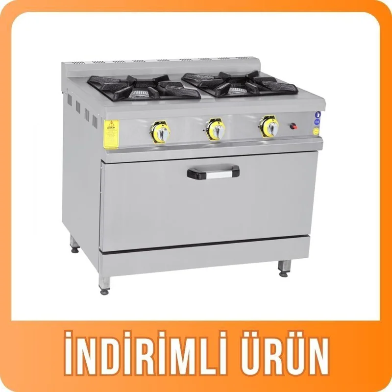 İnoxmaster 2 Li Kuzine Gazlı ve Lpg Li 100x60x85 Cm İMR-KOG-1060
