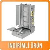 İnoxmaster 4 Lü Alttan Motorlu Döner Ocağı Gazlı ve Lpg Li 50x52x100 Cm İMR-MDNR-401 - 1