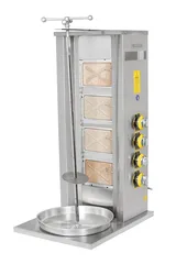 İnoxmaster 4 Lü Döner Ocağı Gazlı ve Lpg Li 50x52x100 Cm İMR-DNR-401 - 1
