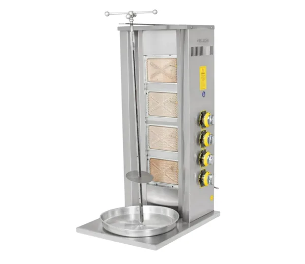İnoxmaster 5 Li Döner Ocağı Gazlı ve Lpg Li 50x52x100 Cm İMR-DNR-501