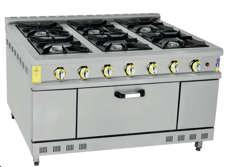 İnoxmaster 6 Lı Kuzine Gazlı ve Lpg Li 150x100x85 Cm İMR-KOG-1510