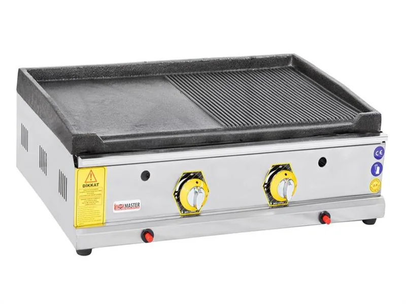 İnoxmaster 70 cm Döküm Izgara Gazlı ve Lpg Li 70x47x20 İMR-DIG-70