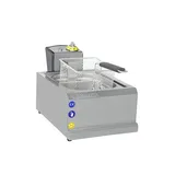 İnoxmaster Ekonomik Fritöz Elektrikli 5 Litre 24x50x20 cm İMR-FE-5 - 1