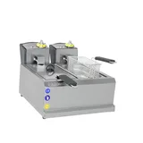 İnoxmaster Ekonomik Fritöz 3+3 Litre Elektrikli İMR-FE-3+3 - 1