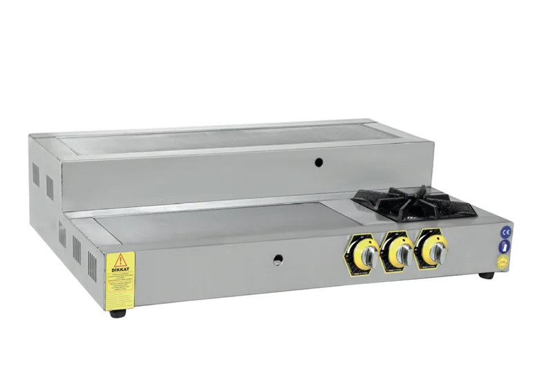 İnoxmaster İskender Ocağı Merdivenli Gazlı ve Lpg Li 100x60x30 Cm İMR-İO-1060