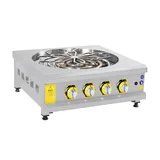 İnoxmaster Set Üstü Motorlu Börek Ocağı Gazlı ve Lpg Li 70x70x25 Cm İMR-BROG-1 - 1