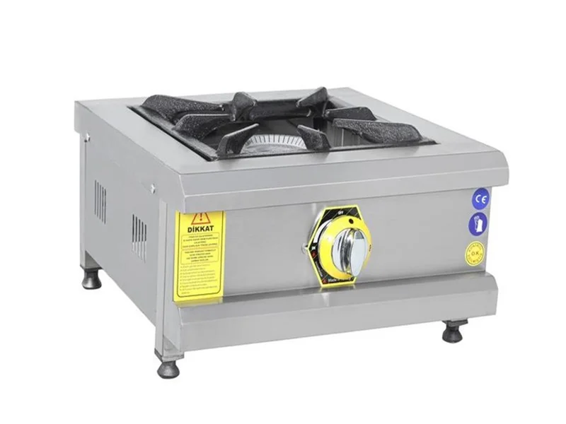 İnoxmaster Tekli Set Üstü Ocak Gazlı ve Lpg Li 50x50x25 Cm İMR-SOG-5050