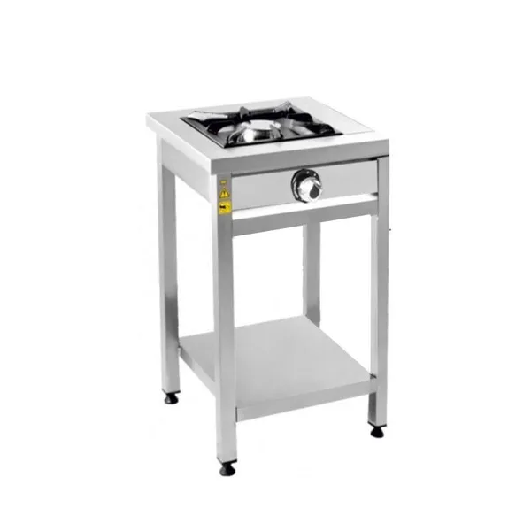 İnoxmaster Tekli Taban Raflı Ocak Gazlı ve Lpg Li 50x50x85 Cm İMR-TBOG-5050