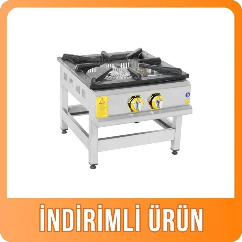 İnoxmaster Yer Ocağı Çift Yanışlı Gazlı ve Lpg Li 60x70x50 Cm İMR-YOG-2