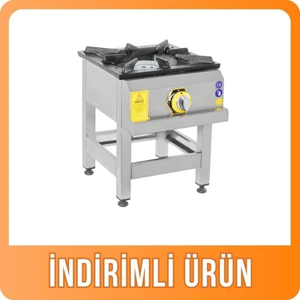 İnoxmaster Yer Ocağı Tek Yanışlı Gazlı ve Lpg Li 40x50x50 Cm İMR-YOG-1
