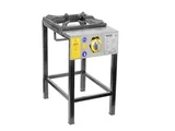 İnoxmaster Tekli Lokanta Ocağı Yüksek Ayak Gazlı ve Lpg Li 33x45x50 Cm MR-LKY-1 - 1
