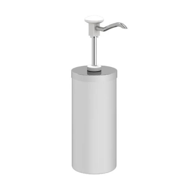 KALANDO Paslanmaz Çelik Basmalı 2.25 Litre Silindir Hazneli Sos Pompası 440102