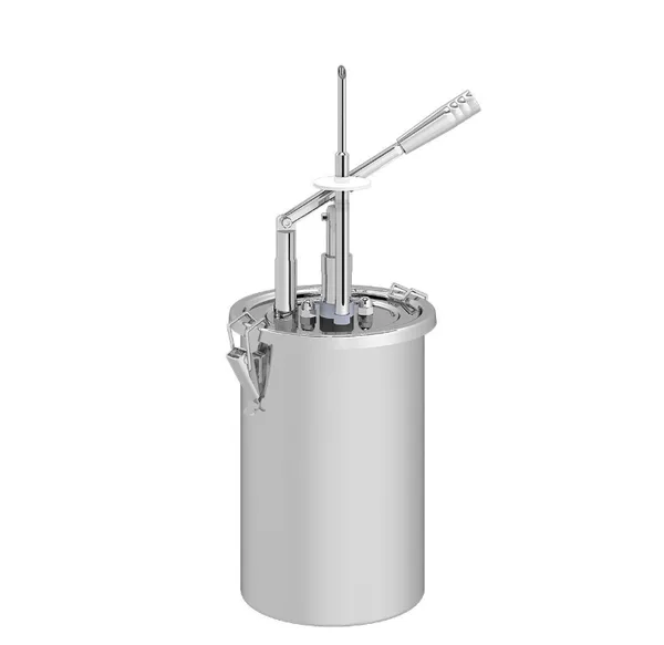 KALANDO Paslanmaz Çelik Kollu Enjekte Dolum İğneli 4.5 Litre Hazneli Sos Pompası 420110