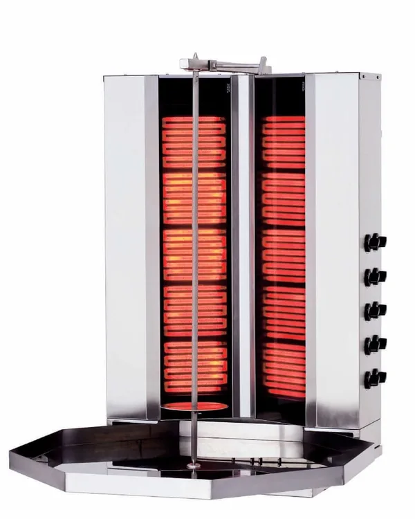 Kalitegaz 10 Gözlü Elektrikli Sabit V Tipi Döner Ocağı KLG162V