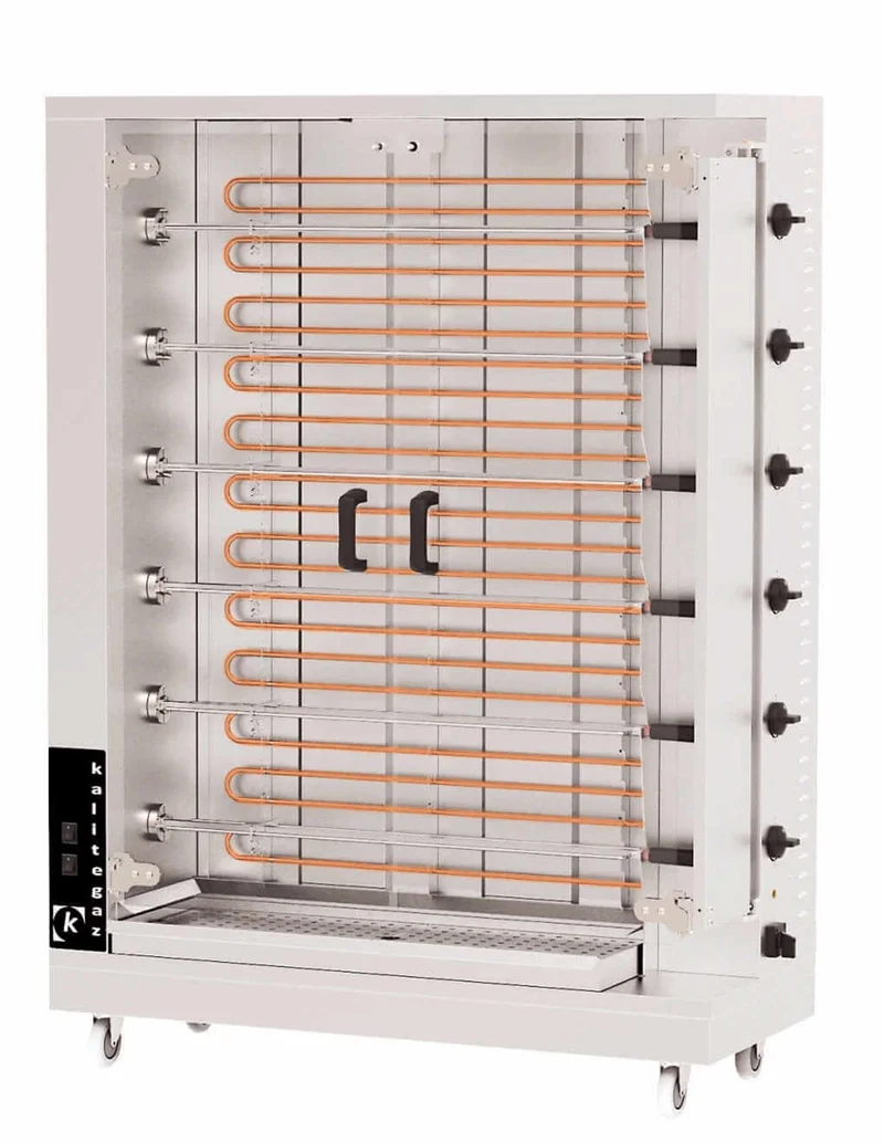 Kalitegaz Elektrikli Piliç Çevirme Makinesi 24-30 Piliç Kapasiteli CRE6