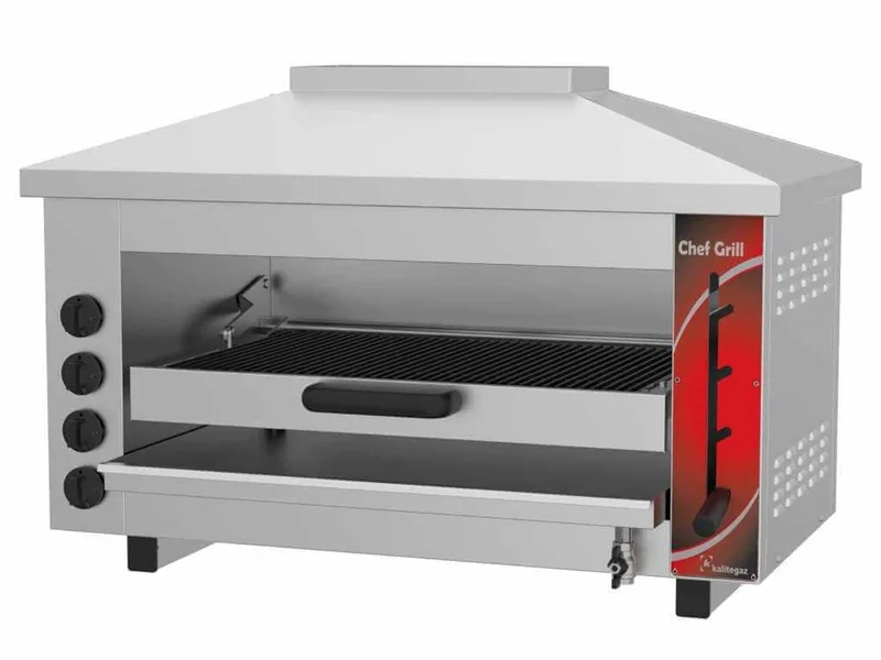 Kalitegaz Chef Grill Gazlı Ce Belgeli 102x56x67 cm CG6241