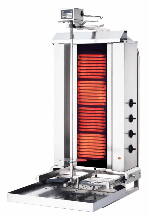 Kalitegaz 4 Gözlü Elektrikli Üstten Motorlu Döner Ocağı KLG231HG