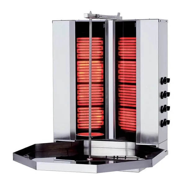 Kalitegaz 8 Gözlü Sabit Elektrikli döner ocağı , V tipi KLG161V