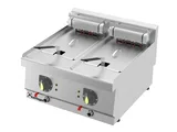 Kalitegaz Elektrikli Fritöz 12+12 Litre Tahliyeli 60x60x29 Cm F6060E Rinnova - 1