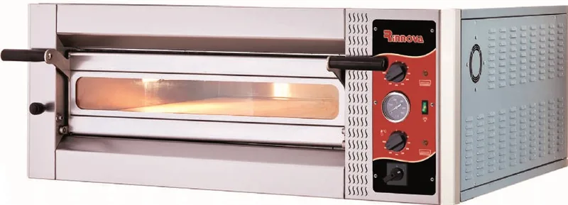 Kalitegaz Elektrikli Pizza Fırını 4x35 cm Pizza Kapasiteli Tek Katlı Manuel E4351A