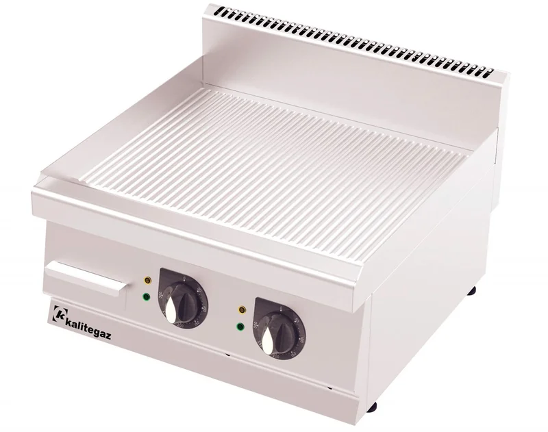 Kalitegaz Elektrikli Pleyt Izgara Oluklu 60x60x29 Cm GG6060E Rinnova