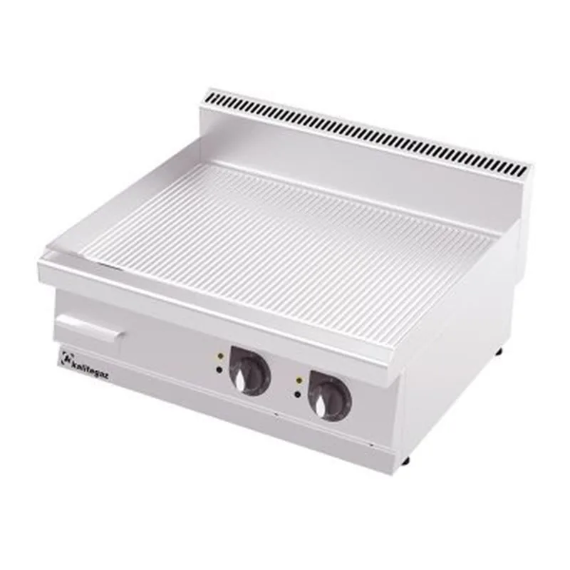 Kalitegaz Elektrikli Pleyt Izgara Oluklu 80x70x29 cm GG8070E Rinnova
