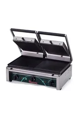 Kalitegaz Elektrikli Tost Makinesi Çift Kapaklı Tek Oluklu Yüzey Rinnova RN 103-B - 1