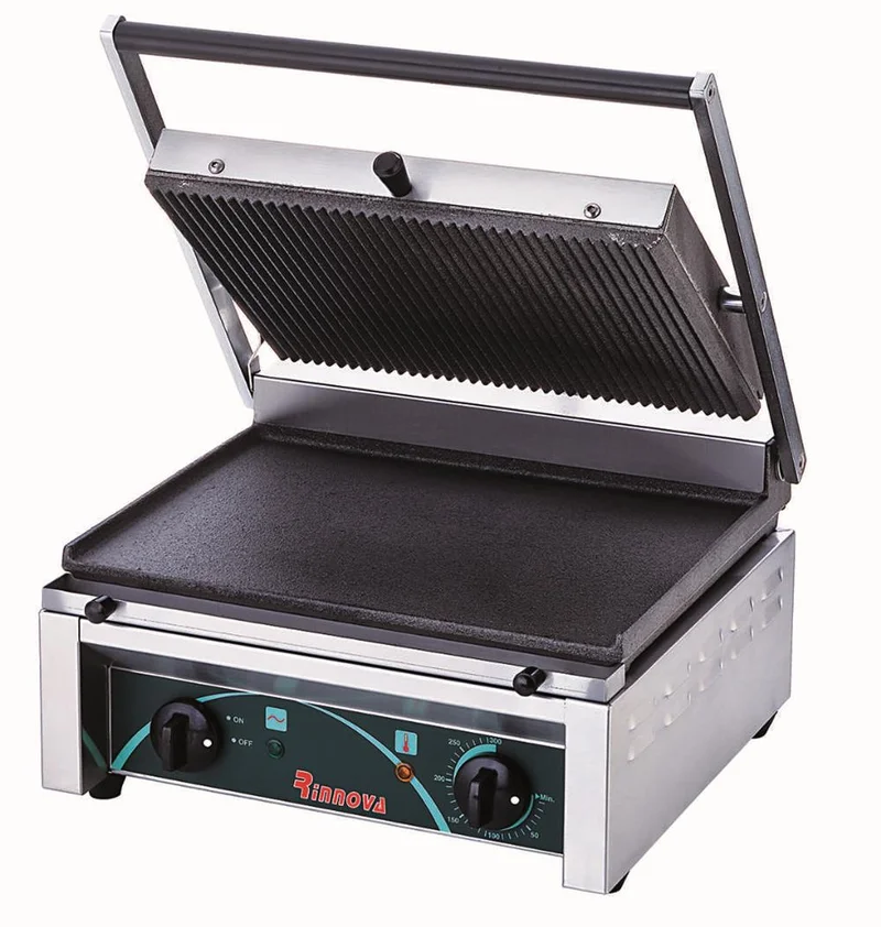 Kalitegaz Elektrikli Tost Makinesi Tek Oluklu Yüzey Rinnova RN101-B