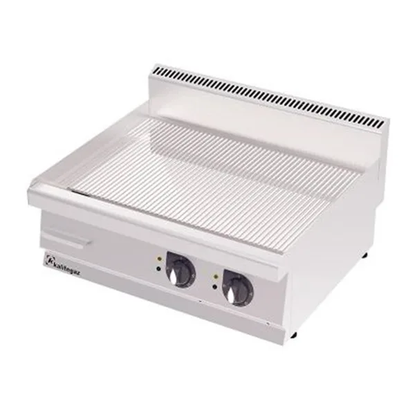 Kalitegaz Elektrikli Pleyt Izgara Oluklu Krom Kaplı 40x70x29 cm GG4070EC