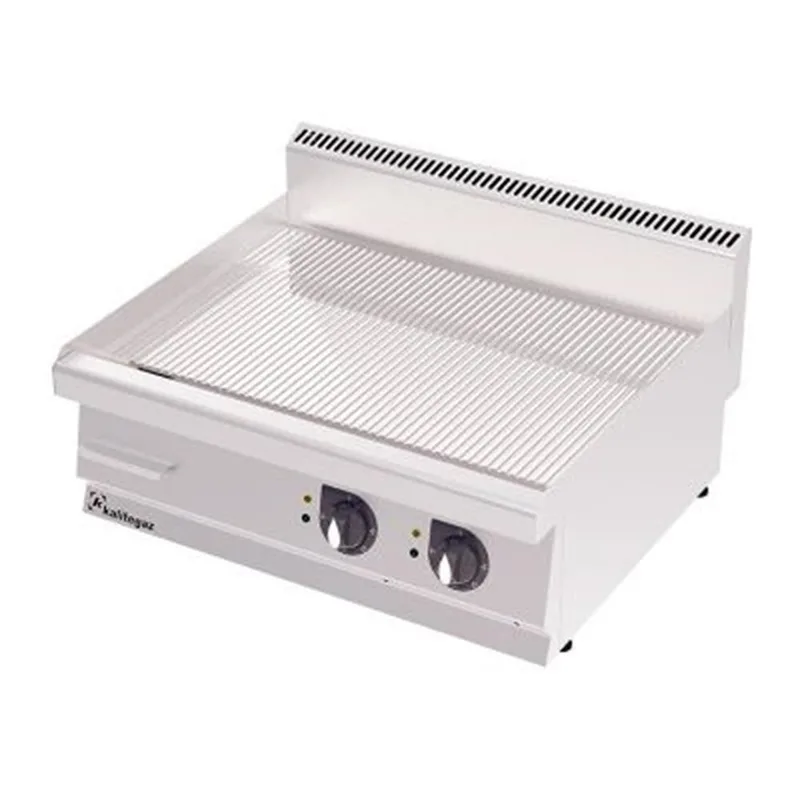 Kalitegaz Elektrikli Pleyt Izgara Oluklu Krom Kaplı 40x70x29 cm GG4070EC