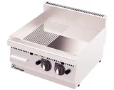 Kalitegaz Gazlı Pleyt Izgara Yarı Oluklu Krom Kaplı 60x60x29 Cm GG6060GC Rinnova - 1