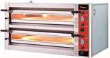 Kalitegaz Elektrikli Pizza Fırını 12x35 cm Pizza Kapasiteli Çift Katlı Manuel E6352WA Rinnova - 1