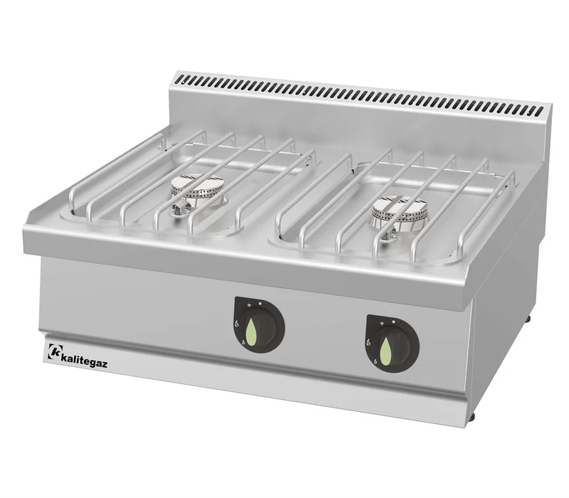 Kalitegaz Tek Sıra Gazlı Ocak İkili 80x70x29 Cm C8070G Rinnova