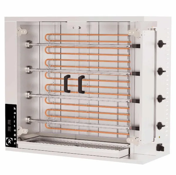 Kalitegaz Elektrikli Piliç Çevirme Makinesi 12-15 Piliç Kapasiteli CRE3