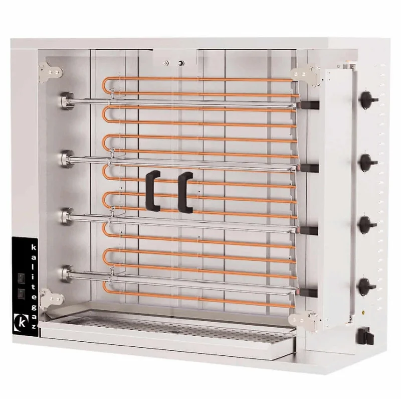 Kalitegaz Elektrikli Piliç Çevirme Makinesi 16-20 Piliç Kapasiteli CRE4
