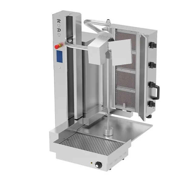 Kalitegaz 4 Radyanlı Gazlı Döner Robotu 75x80x122 cm RODO4G