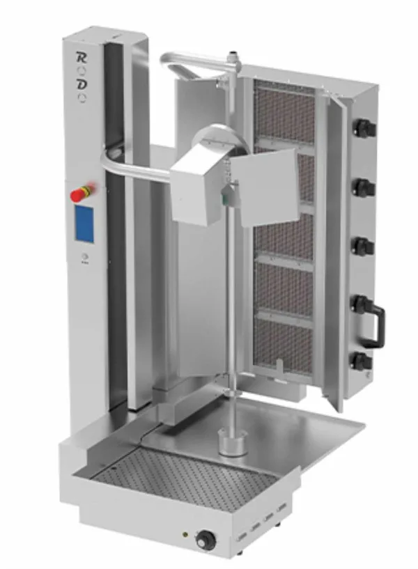 Kalitegaz 5 Radyanlı Gazlı Döner Robotu 75x80x113 cm RODO5G