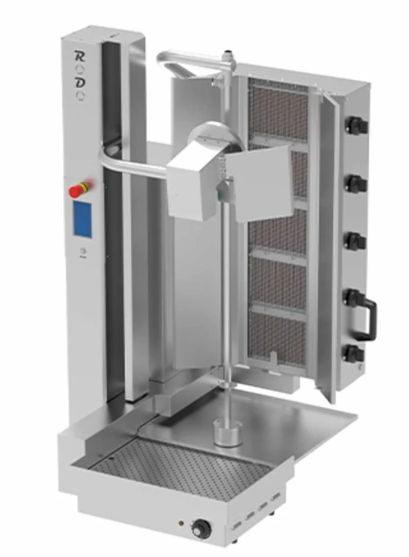 Kalitegaz 5 Radyanlı Gazlı Döner Robotu 75x80x113 cm RODO5G