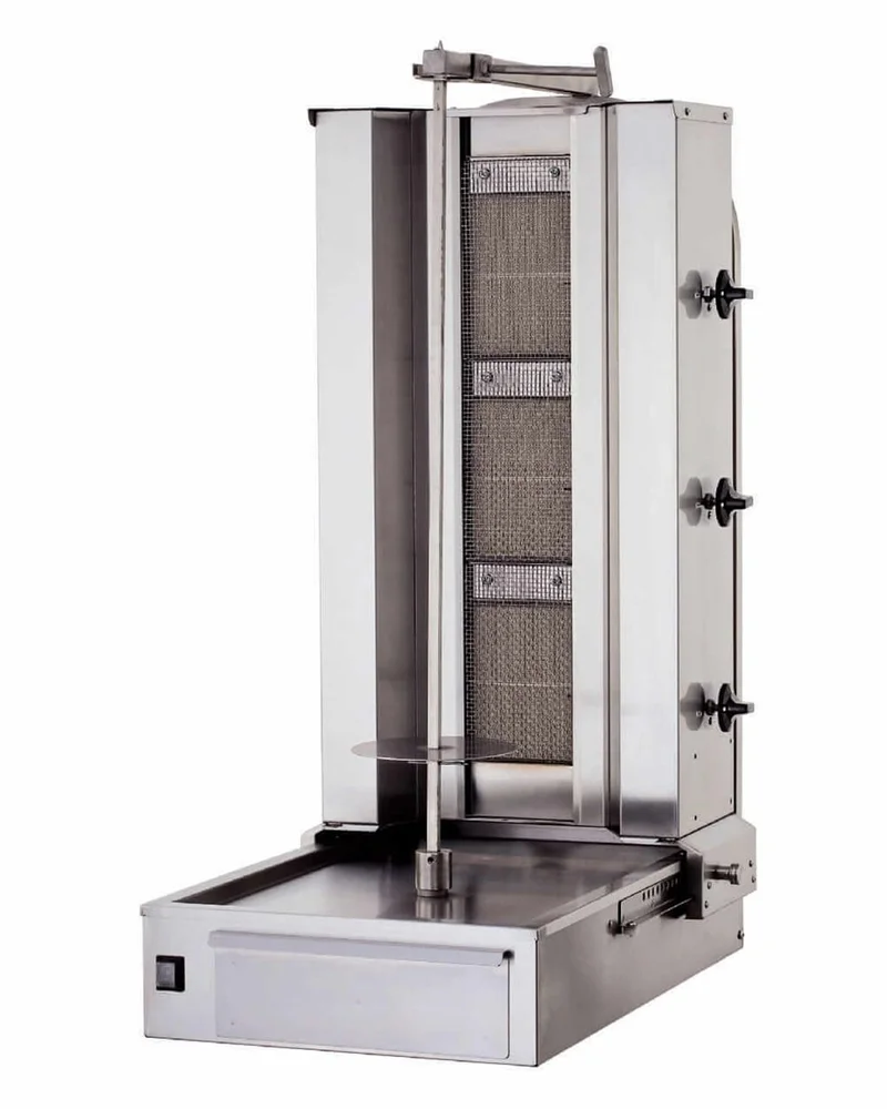 Kalitegaz 3 Gözlü Alttan Motorlu Döner Ocağı Gazlı Hareketli Gövde KLG 153